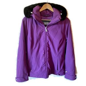 NILS Waterproof Purple Ski Jacket Size 12